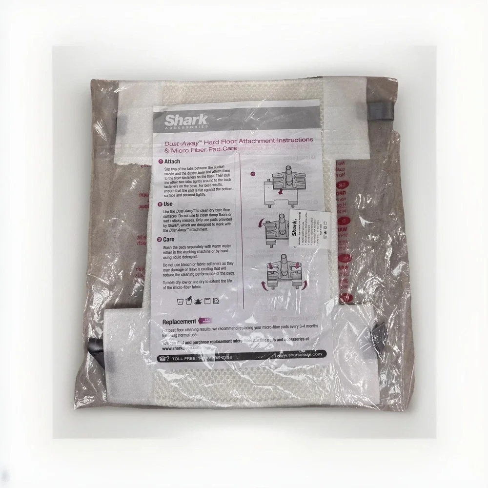 SHARK Dust Away Hard-Floor Attachment Micro Fiber Pad